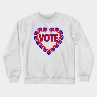 vote republican elephant Crewneck Sweatshirt